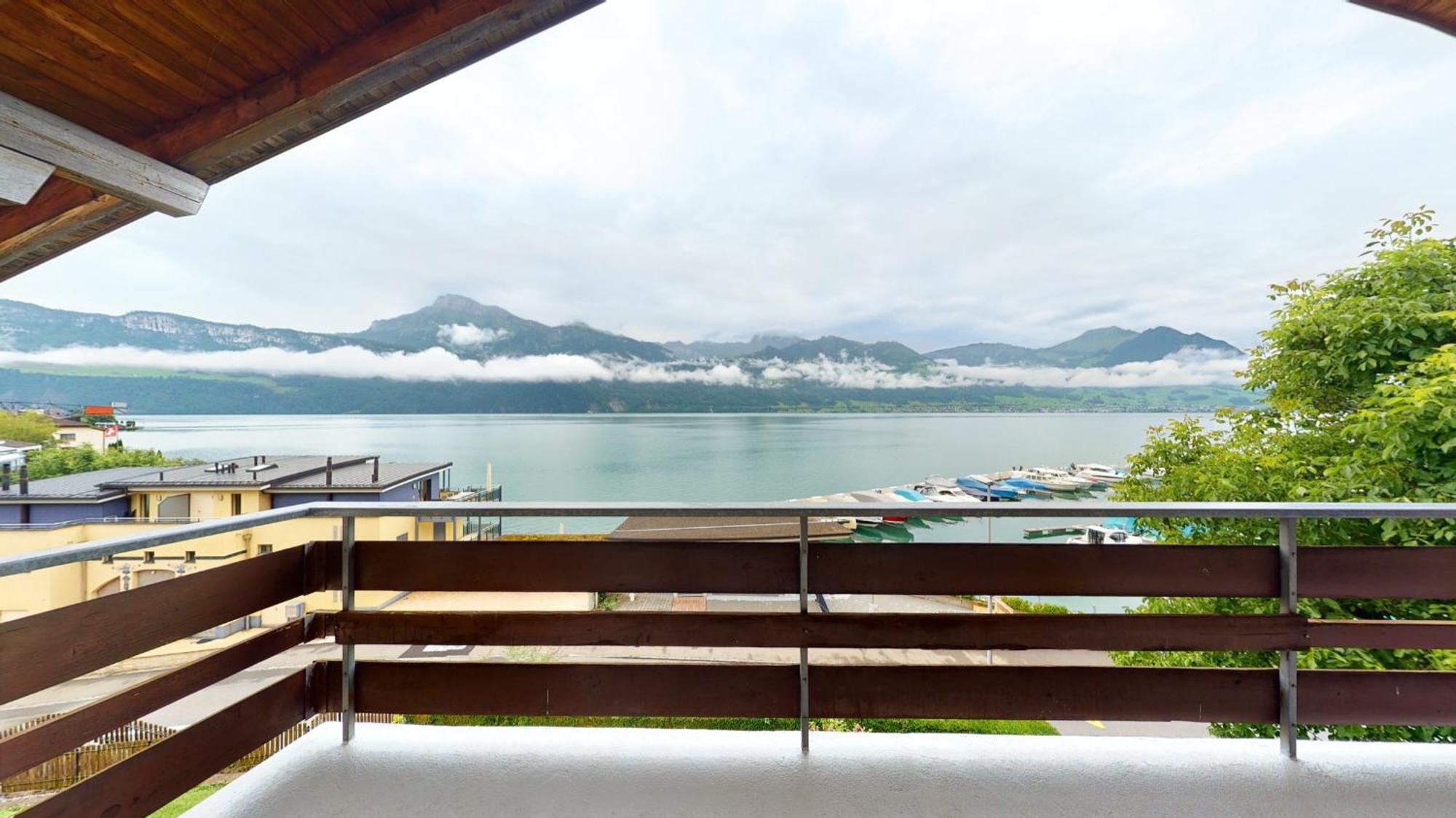 Modern And Charming Apartment On The Shores Of Lake Lucerne Gersau Eksteriør billede